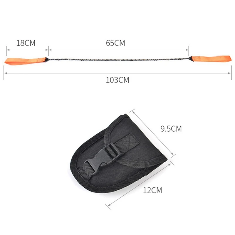 Outdoor Camping Hand Zipper Saw Portable Survival Tool Hand Trimming Multifunctional Wire Saw
Outdoor Camping Hand Zipper Saw Portable Survival Tool Hand Trimming Multifunctional Wire Saw