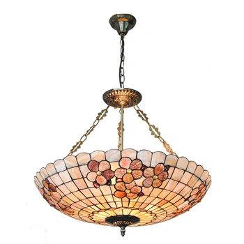 Retro Baroque Style Stained Glass Inverted Hanging Light Vintage Aisle Restaurant Living Room Chandelier Lighting Fixtures PL761
Retro Baroque Style Stained Glass Inverted Hanging Light Vintage Aisle Restaurant Living Room Chandelier Lighting Fixtures PL761