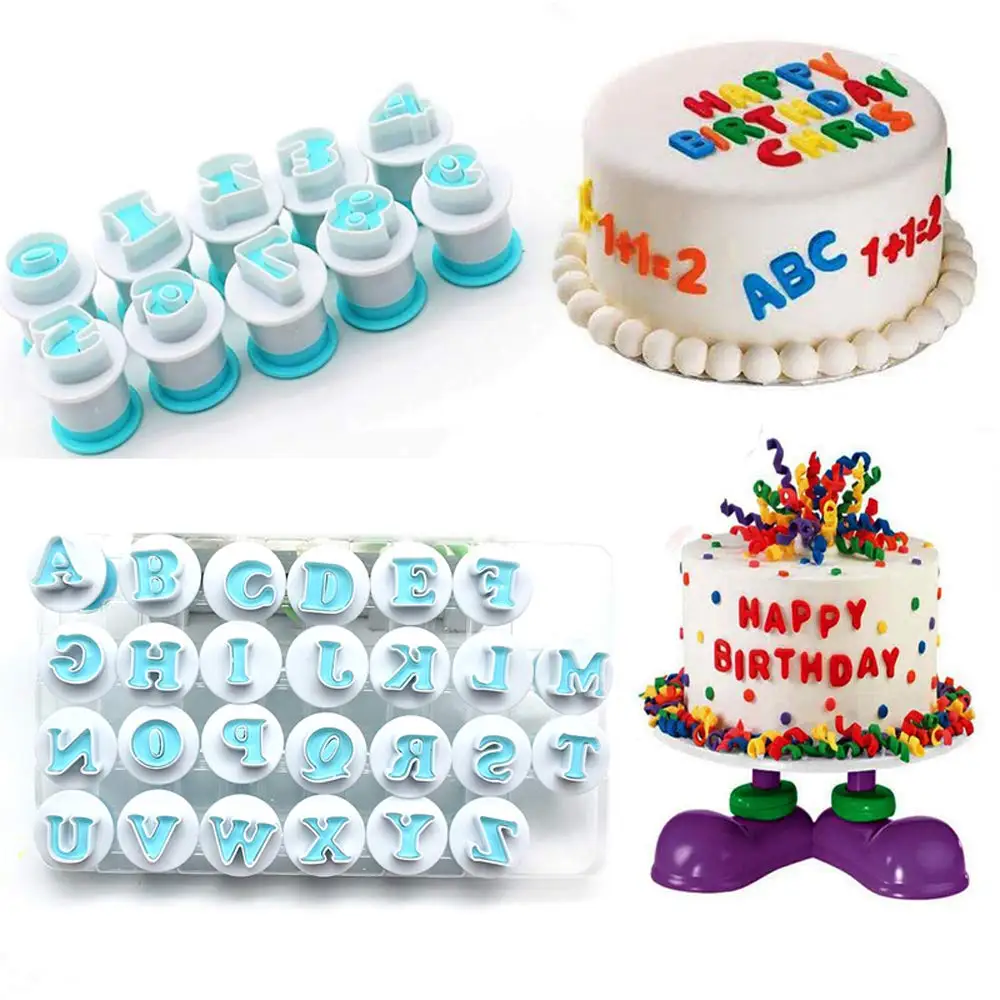 Numbers Alphabet Letters Cake Mold Cookie Cutter DIY Sugar craft Fondant Biscuits Baking Mould Cake Decorating Tool
Numbers Alphabet Letters Cake Mold Cookie Cutter DIY Sugar craft Fondant Biscuits Baking Mould Cake Decorating Tool