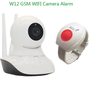 IP Camera WIFI Alarm Android/IOS APP GSM SMS Camera Video Monitor Wireless Remote Control 720P HD SOS Panic Button W12M
IP Camera WIFI Alarm Android/IOS APP GSM SMS Camera Video Monitor Wireless Remote Control 720P HD SOS Panic Button W12M