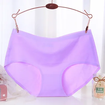 Seamless simple solid color large size panties for women Cotton file comfortable lady waist briefs
Seamless simple solid color large size panties for women Cotton file comfortable lady waist briefs