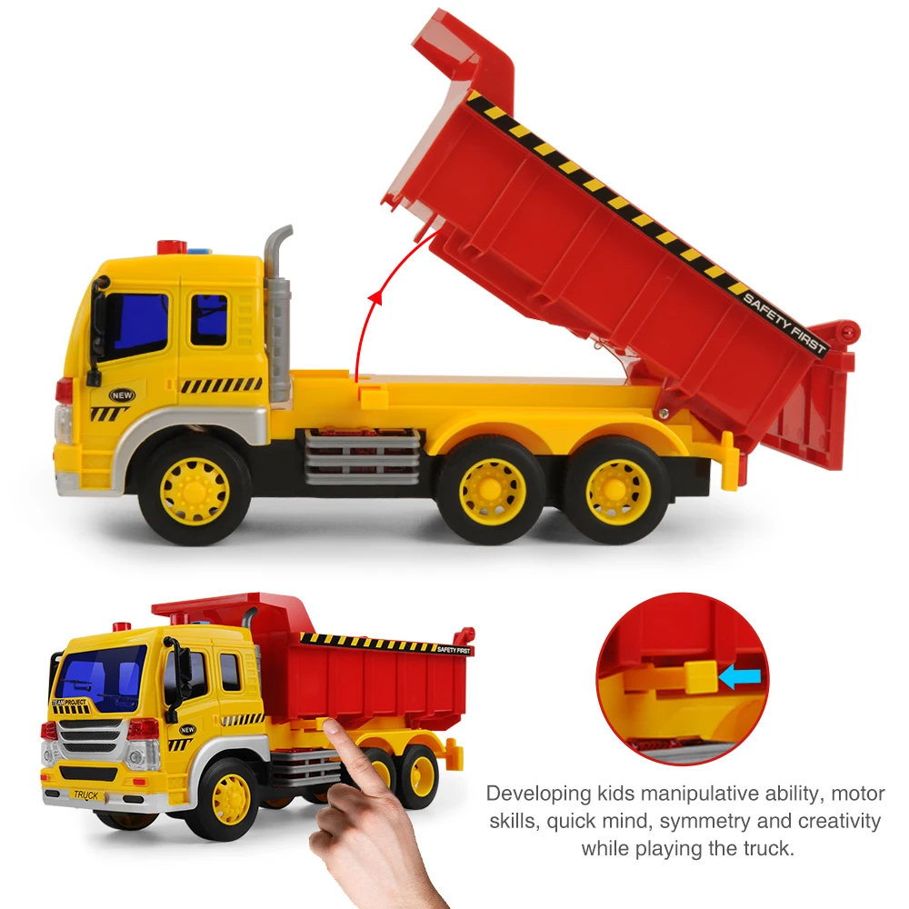 1/16 Vehicle Inertial Car Crane Truck Model Toy with Sound and Light Car Toys For Children Xmas Gifts For Kids
1/16 Vehicle Inertial Car Crane Truck Model Toy with Sound and Light Car Toys For Children Xmas Gifts For Kids