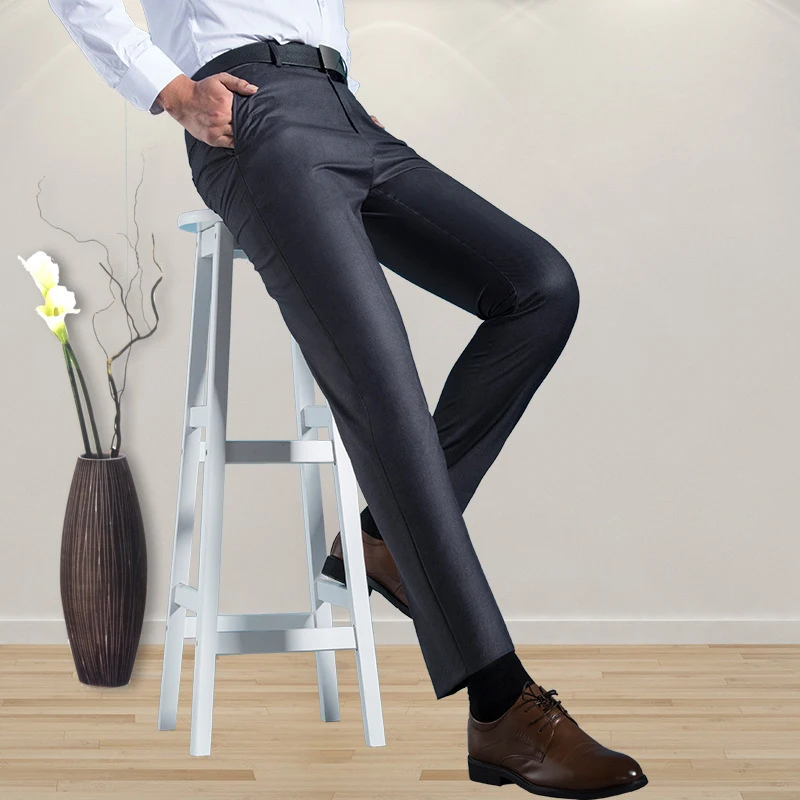 Men's Suit Pants High Quality Men Dress Pants Black Trousers Straight Business formal pants for men Big Size
Men's Suit Pants High Quality Men Dress Pants Black Trousers Straight Business formal pants for men Big Size