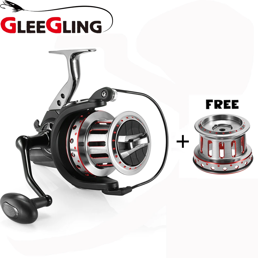 GLEEGLING 1 Fishing Reel+ 2 Metal Wire Cup Fishing Reel Handle 10000 Series Spinning Reel Ratio 4.7:1 Fishing Pole Wheel 11+1BB
GLEEGLING 1 Fishing Reel+ 2 Metal Wire Cup Fishing Reel Handle 10000 Series Spinning Reel Ratio 4.7:1 Fishing Pole Wheel 11+1BB