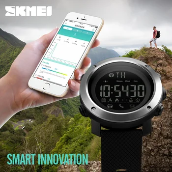 SKMEI Couple Smart Watch Men Calories Bluetooth Watches Calories Call reminder Waterproof Digital Watch reloj hombre 1285 1287
SKMEI Couple Smart Watch Men Calories Bluetooth Watches Calories Call reminder Waterproof Digital Watch reloj hombre 1285 1287