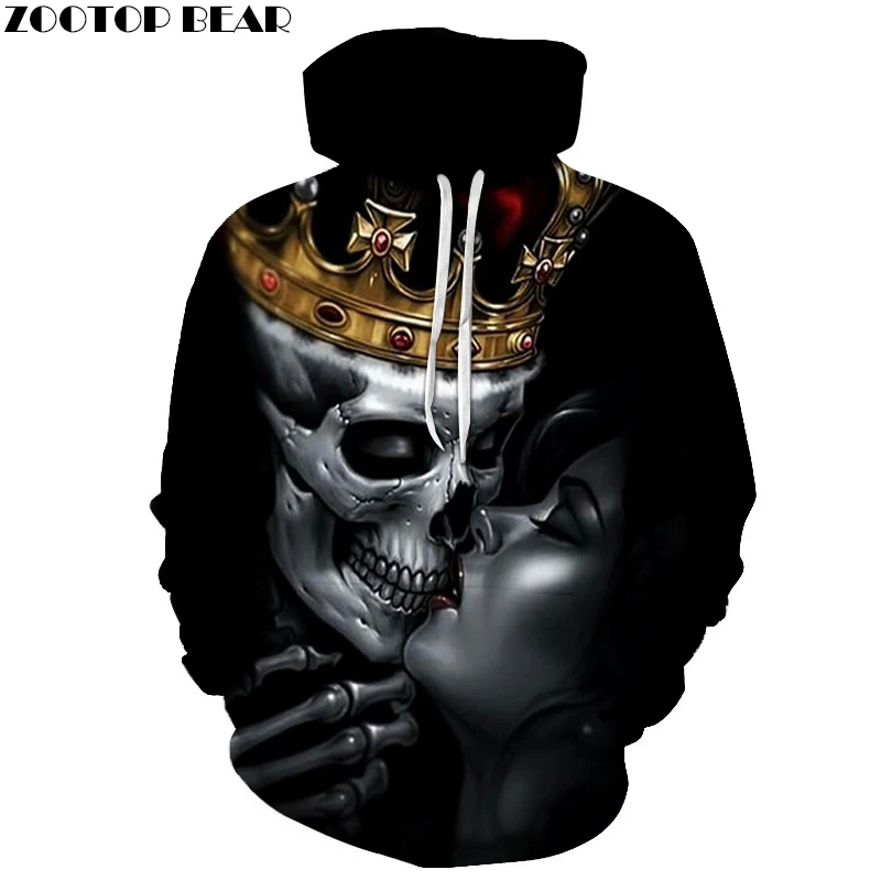 Skull kiss Beauty Mens Hoodie Sweatshirts Black Hoody 2018 Men Cloth Tracksuit Pullover Streetwear Drop Ship ZOOTOP BEAR
Skull kiss Beauty Mens Hoodie Sweatshirts Black Hoody 2018 Men Cloth Tracksuit Pullover Streetwear Drop Ship ZOOTOP BEAR