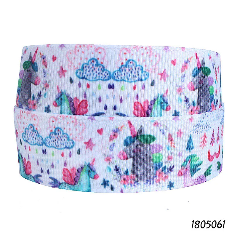 FLRA Ribbon (50 yards/lot) Cartoon character unicorn printed grosgrain ribbon for baby headbands
FLRA Ribbon (50 yards/lot) Cartoon character unicorn printed grosgrain ribbon for baby headbands