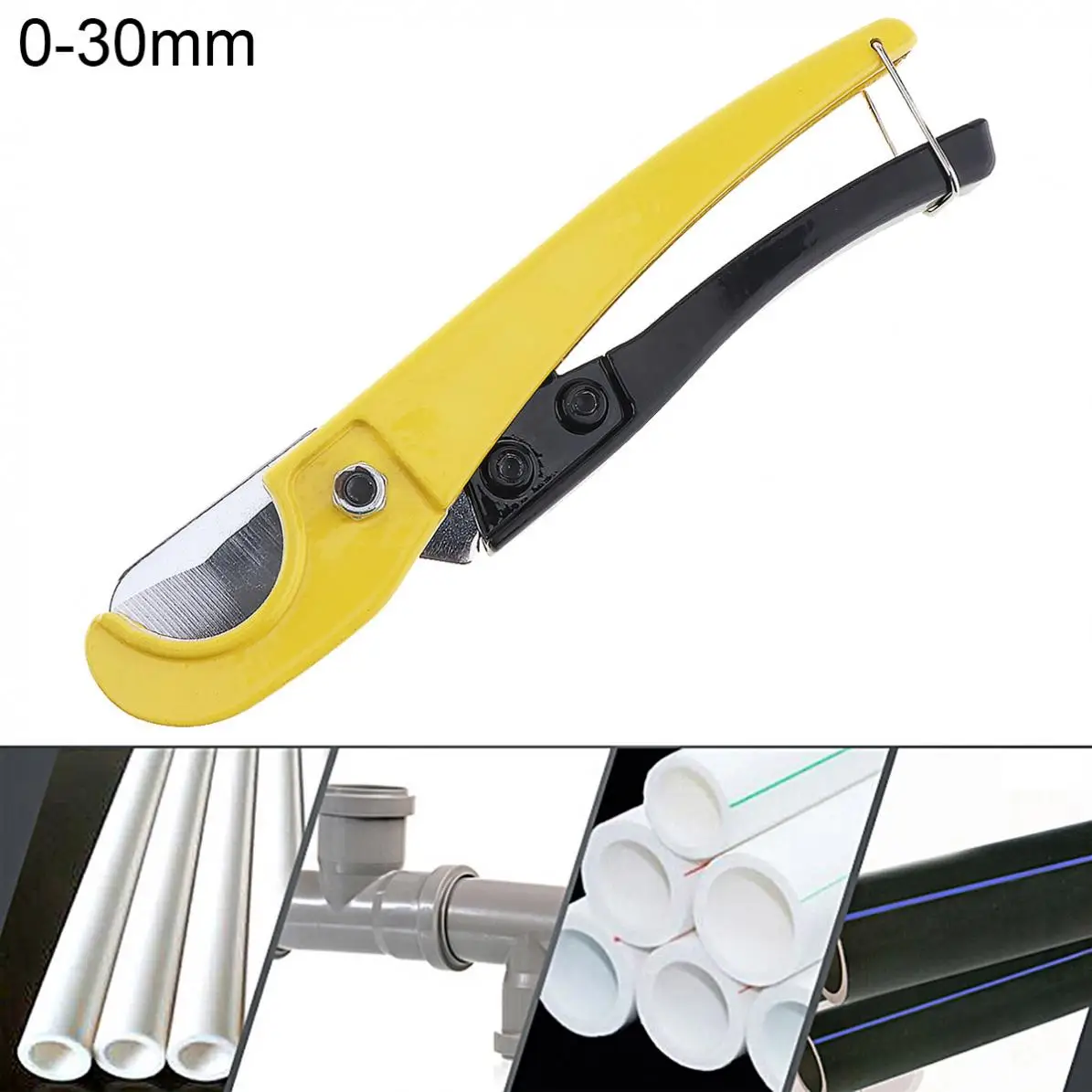 8 Inch Aluminum Alloy Scissors with Fixed Bracket and Surface Painting Process for PVC / PPR Pipe / Other Material Cutting
8 Inch Aluminum Alloy Scissors with Fixed Bracket and Surface Painting Process for PVC / PPR Pipe / Other Material Cutting