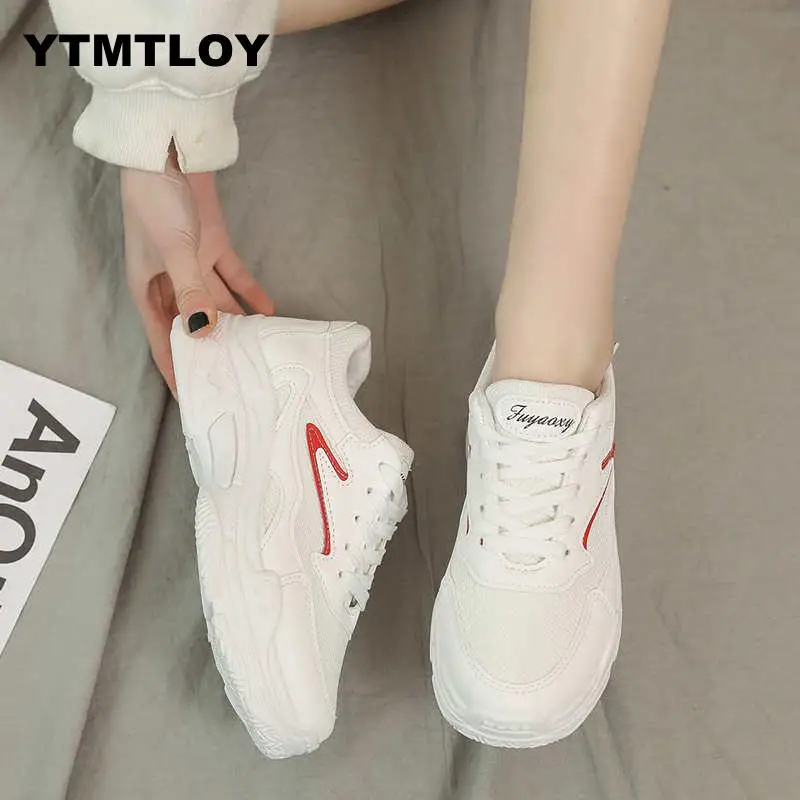 HOT Women Sneakers Fashion Breathble Vulcanized Shoes Lace up white Casual Zapatos De Mujer Tenis Feminino Platform Sneakers
HOT Women Sneakers Fashion Breathble Vulcanized Shoes Lace up white Casual Zapatos De Mujer Tenis Feminino Platform Sneakers