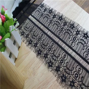 6M/ Lot Eyelash Lace Fabric 14cm DIY Decorative High Quality Soft Off White Nylon Eyelash Lace Trim Wedding Dress Fabric RS862
6M/ Lot Eyelash Lace Fabric 14cm DIY Decorative High Quality Soft Off White Nylon Eyelash Lace Trim Wedding Dress Fabric RS862