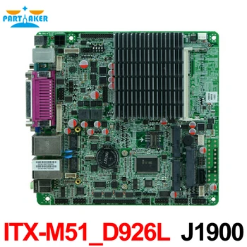 J1900 Bay trail Mini ITX Motherboard With dual Gigabit Ethernet 6 *COM 8*USB MINI-ITX-M51-D926L
J1900 Bay trail Mini ITX Motherboard With dual Gigabit Ethernet 6 *COM 8*USB MINI-ITX-M51-D926L