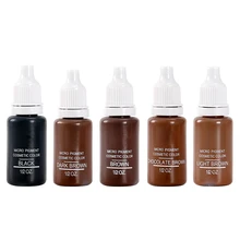 5 Bottle 1/2 oz Permanent Makeup Micro pigments Set BTCH Tattoo Ink Cosmetic 15ml Kit For Tattoo Eyebrow Lip Make up Mixed colo
5 Bottle 1/2 oz Permanent Makeup Micro pigments Set BTCH Tattoo Ink Cosmetic 15ml Kit For Tattoo Eyebrow Lip Make up Mixed colo