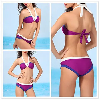 2017 New Arrival Women Bikini Set Patchwork Bandage Push-up Bikini Set Padded Triangle Swimsuit Swimwear Beachwear Ladies Biquni 
2017 New Arrival Women Bikini Set Patchwork Bandage Push-up Bikini Set Padded Triangle Swimsuit Swimwear Beachwear Ladies Biquni