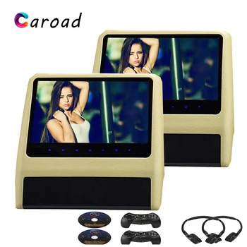 Caroad 2PCS 9 Inch Car Headrest Monitor Video DVD Player with USB/SD LCD Screen Backseat Displayer IR/FM Transmitter Remote
Caroad 2PCS 9 Inch Car Headrest Monitor Video DVD Player with USB/SD LCD Screen Backseat Displayer IR/FM Transmitter Remote