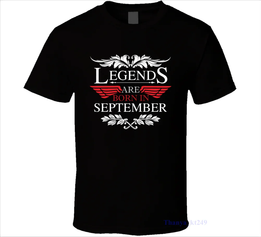 New 2019 Fashion Hot T-Shirt Summer Style Funny Legends Are Born In September T Shirt Birthday Gift Custom T Shirt Design
New 2019 Fashion Hot T-Shirt Summer Style Funny Legends Are Born In September T Shirt Birthday Gift Custom T Shirt Design
