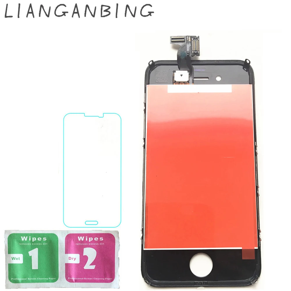 New 100% LCD 4 4s Display Touch Screen Digitizer Sensors Assembly Panel Replacement For Apple iphone 4 4s Black White
New 100% LCD 4 4s Display Touch Screen Digitizer Sensors Assembly Panel Replacement For Apple iphone 4 4s Black White
