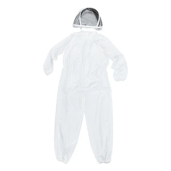 New Professional Bee Suit Beekeeper Polyester Cotton Full Body Protection Beekeeping Jacke with Veil Hood Size XXL - US Stock
New Professional Bee Suit Beekeeper Polyester Cotton Full Body Protection Beekeeping Jacke with Veil Hood Size XXL - US Stock