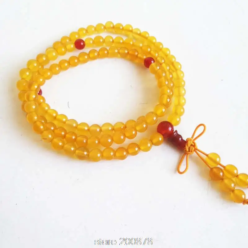 BRO782 Natural Yellow Carnelian 108 Prayer Mala Rosary 6mm Summer Stone Beaded Bracelets
BRO782 Natural Yellow Carnelian 108 Prayer Mala Rosary 6mm Summer Stone Beaded Bracelets