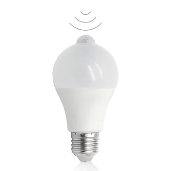 PIR Motion Sensor LED Light Bulb E27 Led Bulb 9W AC220-240V Aluminum White Light Night Light Emergency Bulb Body Sensor Led Bulb
PIR Motion Sensor LED Light Bulb E27 Led Bulb 9W AC220-240V Aluminum White Light Night Light Emergency Bulb Body Sensor Led Bulb