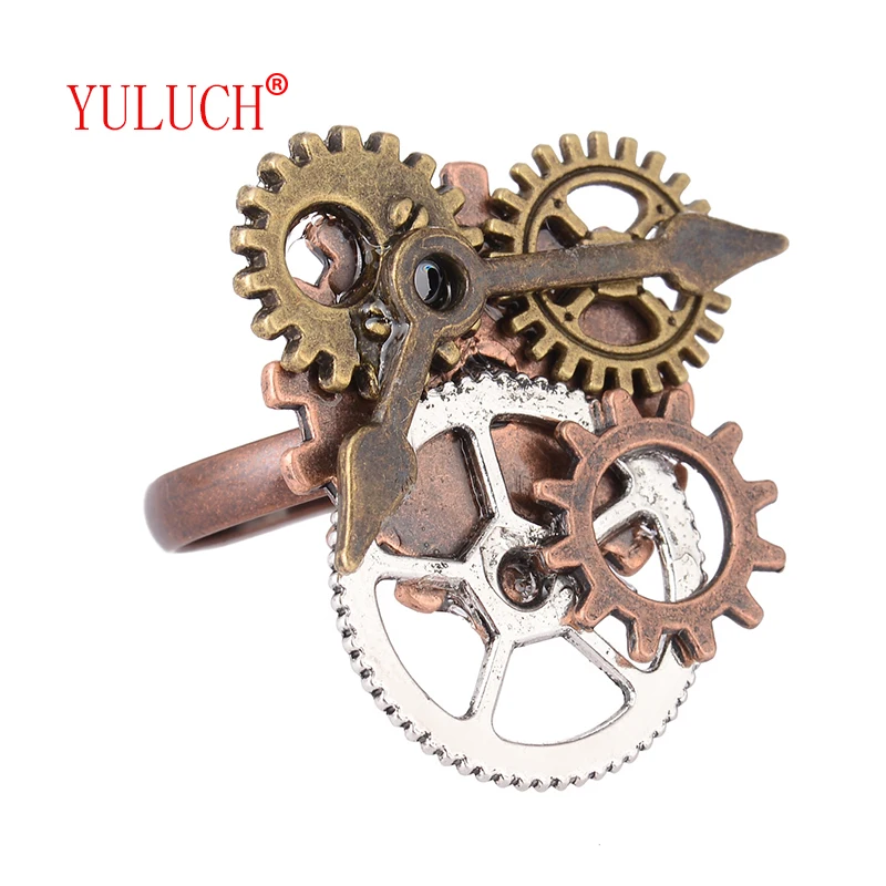 YULUCH 2018 New Fashion Original Design Personality Retro Punk Clock Gear Ring For Women Special Birthday Gifts For Girls
YULUCH 2018 New Fashion Original Design Personality Retro Punk Clock Gear Ring For Women Special Birthday Gifts For Girls