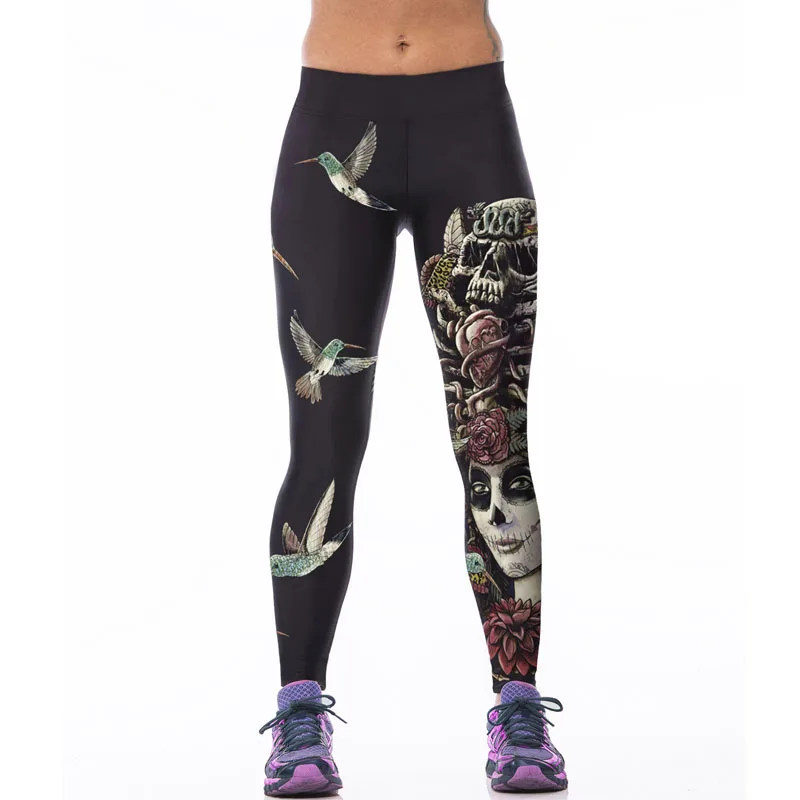 Print Leggins Push Up Fitness 3D Graffiti Women Casual Halloween Skull Fitness Leggings Stretchy Trousers Casual Pants Legging
Print Leggins Push Up Fitness 3D Graffiti Women Casual Halloween Skull Fitness Leggings Stretchy Trousers Casual Pants Legging