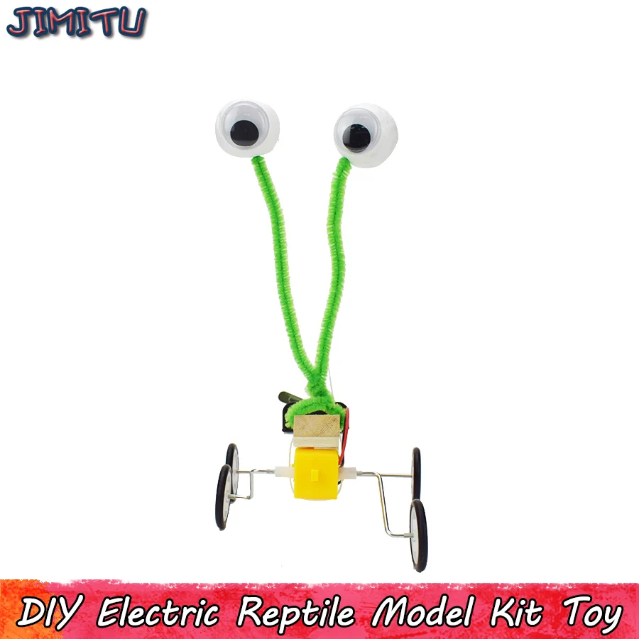 Electric Robot Model Kits Toys for Children DIY Reptile Creative Experiment Educational Assembly Toy Hobby Learning Gift for Kid
Electric Robot Model Kits Toys for Children DIY Reptile Creative Experiment Educational Assembly Toy Hobby Learning Gift for Kid