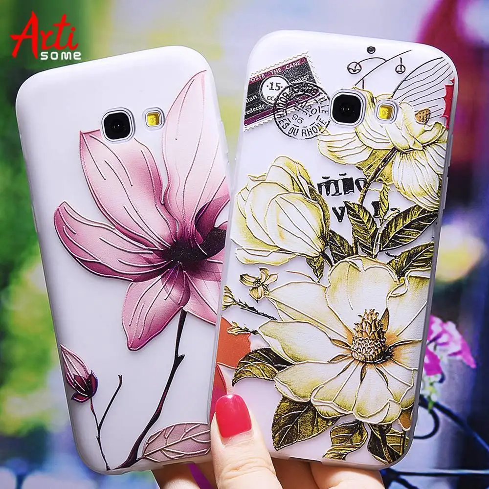 Artisome 3D Relief Flower Case For Samsung Galaxy A5 2017 Case Silicone Floral Case For Samsung S7 S8 J3 J5 J7 A5 A7 2016 2017
Artisome 3D Relief Flower Case For Samsung Galaxy A5 2017 Case Silicone Floral Case For Samsung S7 S8 J3 J5 J7 A5 A7 2016 2017