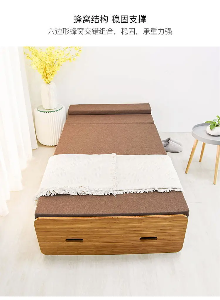 2019 New Product Creative Design Folding Bed Paper Bed Paper Chair