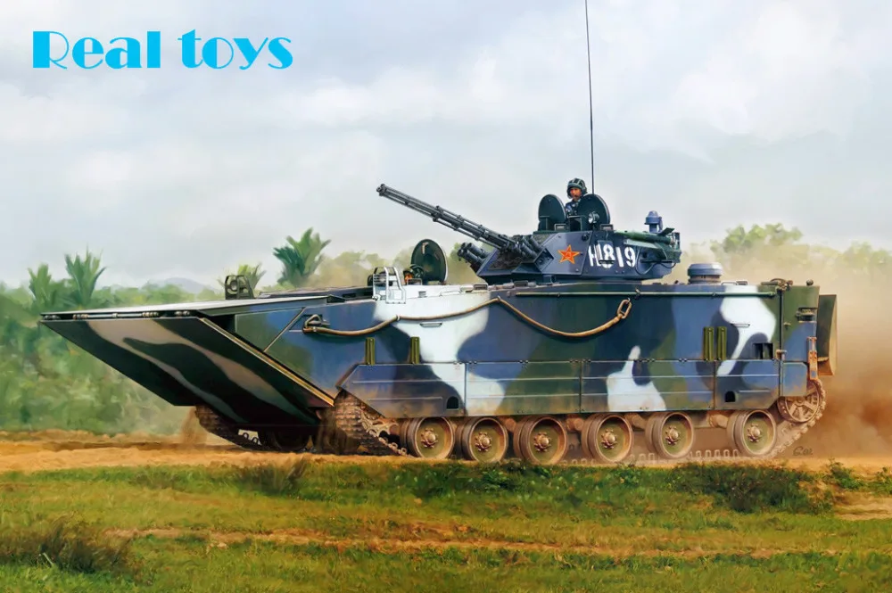 Модель от Hobby Boss 82483 1/35 PLA ZBD-05 Amphibious bious пластиковая модель IFV
Модель от Hobby Boss 82483 1/35 PLA ZBD-05 Amphibious bious пластиковая модель IFV