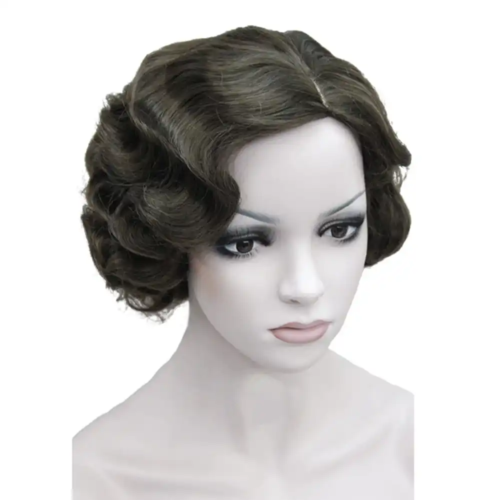 Strongbeauty 1920 S Flapper Hairstyles For Women Finger Wave Wigs