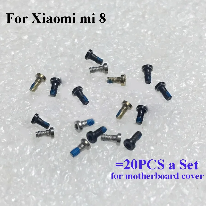 20PCS a set Screw For Xiaomi Mi 8 Mi8 mainboard motherboard Cover Screws Repair Parts For Xiaomi Mi8 Xiao Mi 8
20PCS a set Screw For Xiaomi Mi 8 Mi8 mainboard motherboard Cover Screws Repair Parts For Xiaomi Mi8 Xiao Mi 8