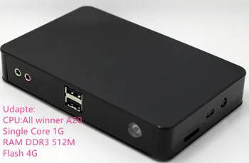 Linux Thin Client Network Terminal Cloud Computer Mini PC Station FL100 All Winner A20 Dual Core1.2Ghz RAM Linux 3.0 RDP 7.0
Linux Thin Client Network Terminal Cloud Computer Mini PC Station FL100 All Winner A20 Dual Core1.2Ghz RAM Linux 3.0 RDP 7.0