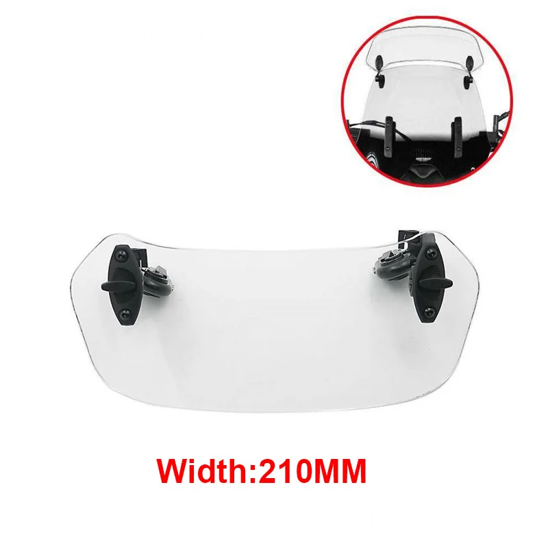 Adjustable Screen Extension Windscreen Windshield Spoiler Air Wind Deflector shield for Scooter Yamaha Honda VTX Tour Suzuki
Adjustable Screen Extension Windscreen Windshield Spoiler Air Wind Deflector shield for Scooter Yamaha Honda VTX Tour Suzuki