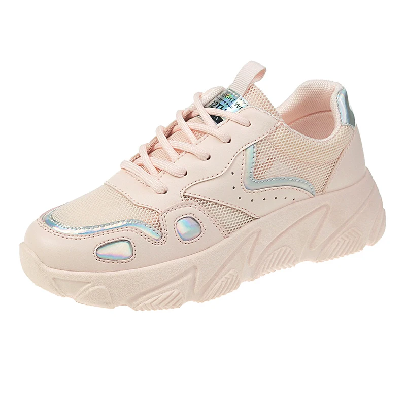 Shoes Woman Fashion Brand Designer Dad Chunky Sneakers 2019 Trainers Casual Shoes Basket White Pink Beige Summer Breathable
Shoes Woman Fashion Brand Designer Dad Chunky Sneakers 2019 Trainers Casual Shoes Basket White Pink Beige Summer Breathable