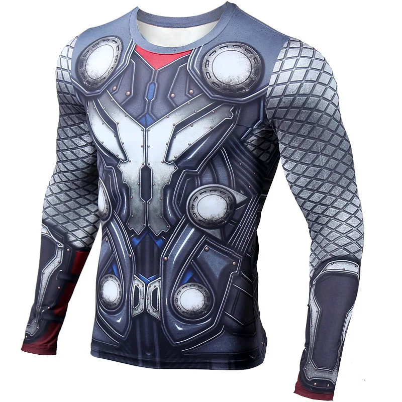 Thor T Shirt Long Sleeve Compression Shirt 3D Print Mens tshirt Bodybuilding Gyms Clothes Workout Male Tees Fitness Tops Cosplay
Thor T Shirt Long Sleeve Compression Shirt 3D Print Mens tshirt Bodybuilding Gyms Clothes Workout Male Tees Fitness Tops Cosplay