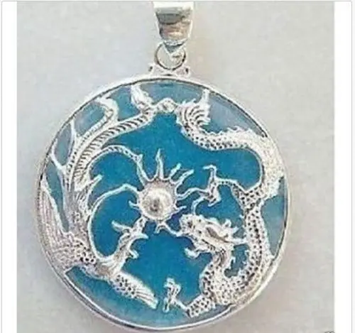 Бесплатная доставка Лидер продаж ожерелье с кулоном в виде редкого синего