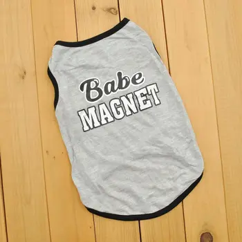 2018 new arrival cheap plyester Pet dog clothes cotton puppy dog vest for small dog t shirt teddy babe magnet baby dog hot
2018 new arrival cheap plyester Pet dog clothes cotton puppy dog vest for small dog t shirt teddy babe magnet baby dog hot