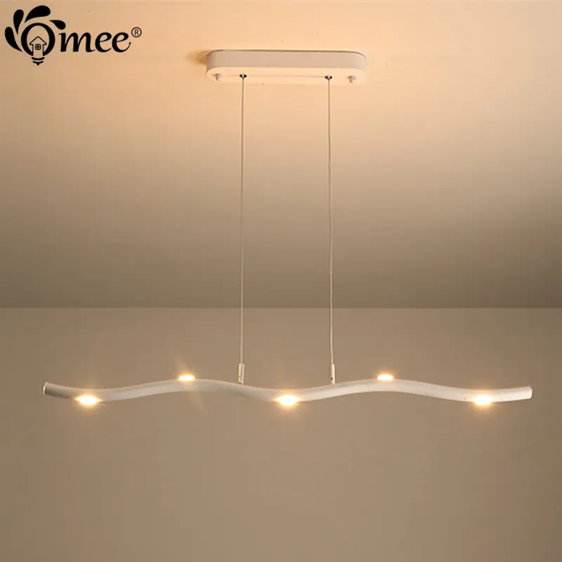 Wavy shape 5 Lights LED Pedant Light Aluminum Hanging Fixtures Modern Creative luminaire Kitchen Dining Room Strip Pendant Lamp
Wavy shape 5 Lights LED Pedant Light Aluminum Hanging Fixtures Modern Creative luminaire Kitchen Dining Room Strip Pendant Lamp