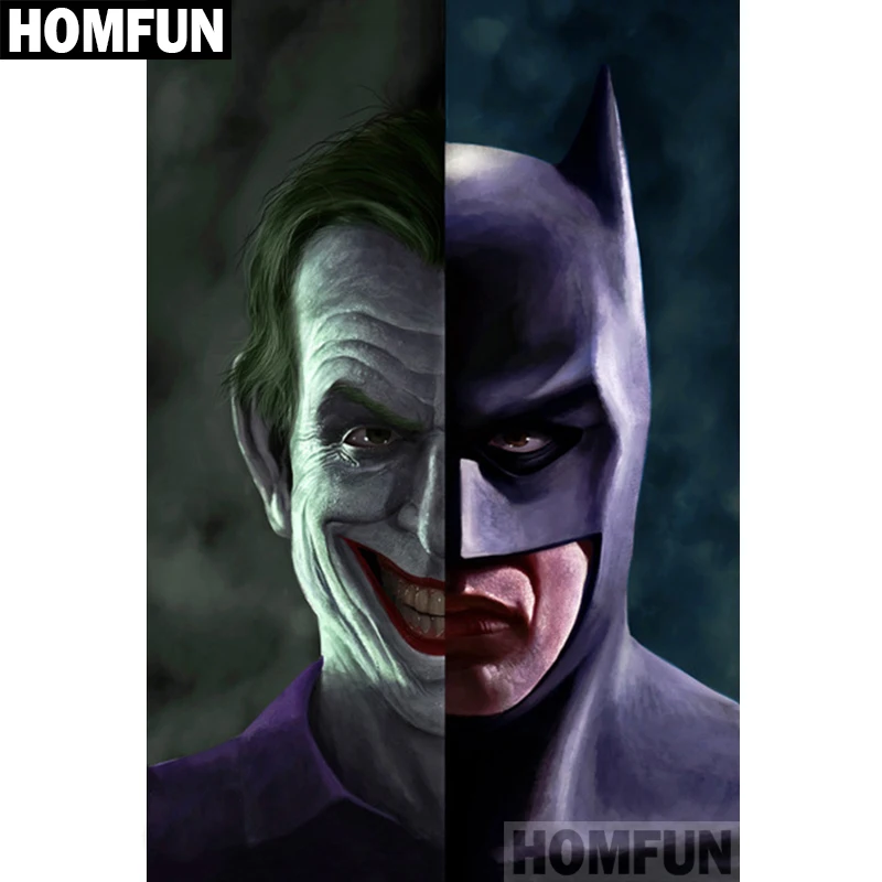 HOMFUN Full Square/Round Drill 5D DIY Diamond Painting "Batman" Embroidery Cross Stitch 5D Home Decor Gift A01888
HOMFUN Full Square/Round Drill 5D DIY Diamond Painting "Batman" Embroidery Cross Stitch 5D Home Decor Gift A01888