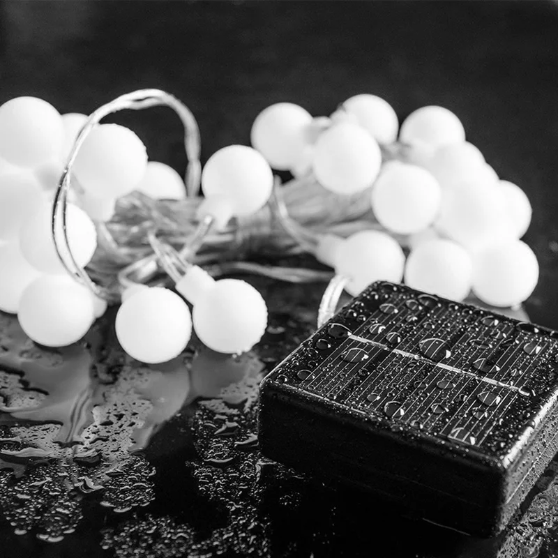 60 LED solar festoon Led globe bulb led string lights outdoor waterproof led ball string garland party wedding Backyard Patio
60 LED solar festoon Led globe bulb led string lights outdoor waterproof led ball string garland party wedding Backyard Patio