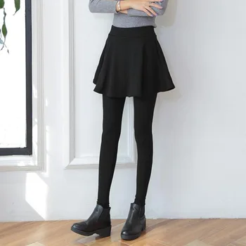 Fashion Women Autumn Winter Leggings with Skirts High Waisted Warm Fleece A Line Skirt + Long Trousers Winter Legging Pants
Fashion Women Autumn Winter Leggings with Skirts High Waisted Warm Fleece A Line Skirt + Long Trousers Winter Legging Pants