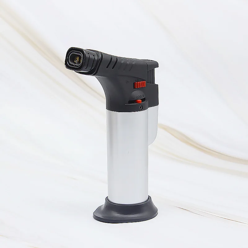 BBQ Outdoor Welding Torch Turbo Lighter Jet Portable Spray Gun Two Nozzles Fire Windproof Cigar Pipe Gas Lighter Butane Kitchen
BBQ Outdoor Welding Torch Turbo Lighter Jet Portable Spray Gun Two Nozzles Fire Windproof Cigar Pipe Gas Lighter Butane Kitchen