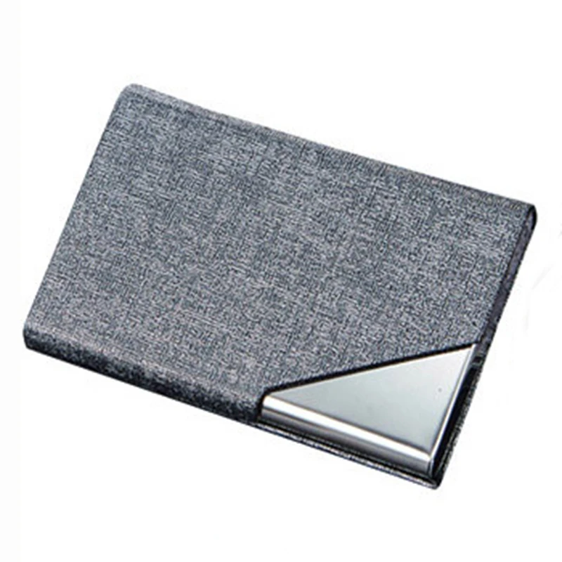 VJ Stainless Steel Metal Cover Card Holder Wallet Business ID Credit Card Box Cardcase Luxury For Men Women
VJ Stainless Steel Metal Cover Card Holder Wallet Business ID Credit Card Box Cardcase Luxury For Men Women