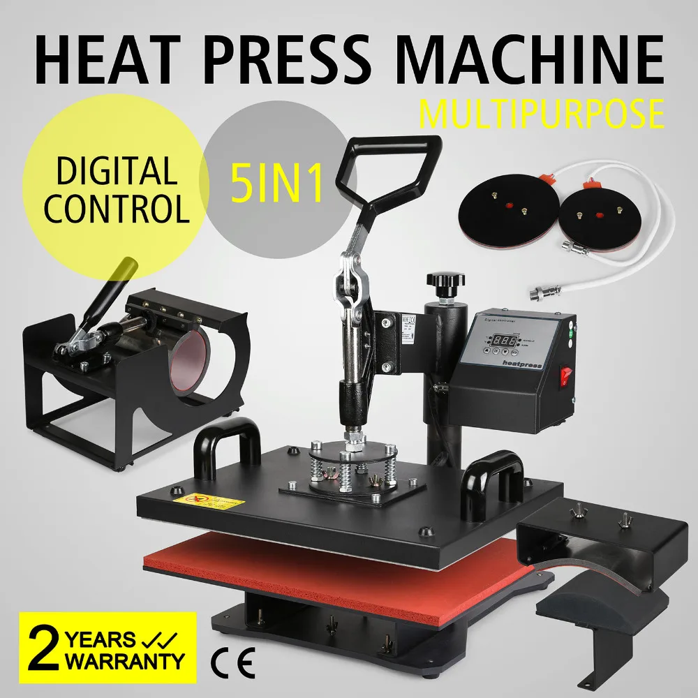 5IN1 T-SHIRT HEAT PRESS TRANSFER SUBLIMATION MULTIFUNCTIONAL SWING AWAY HAT CAP
5IN1 T-SHIRT HEAT PRESS TRANSFER SUBLIMATION MULTIFUNCTIONAL SWING AWAY HAT CAP