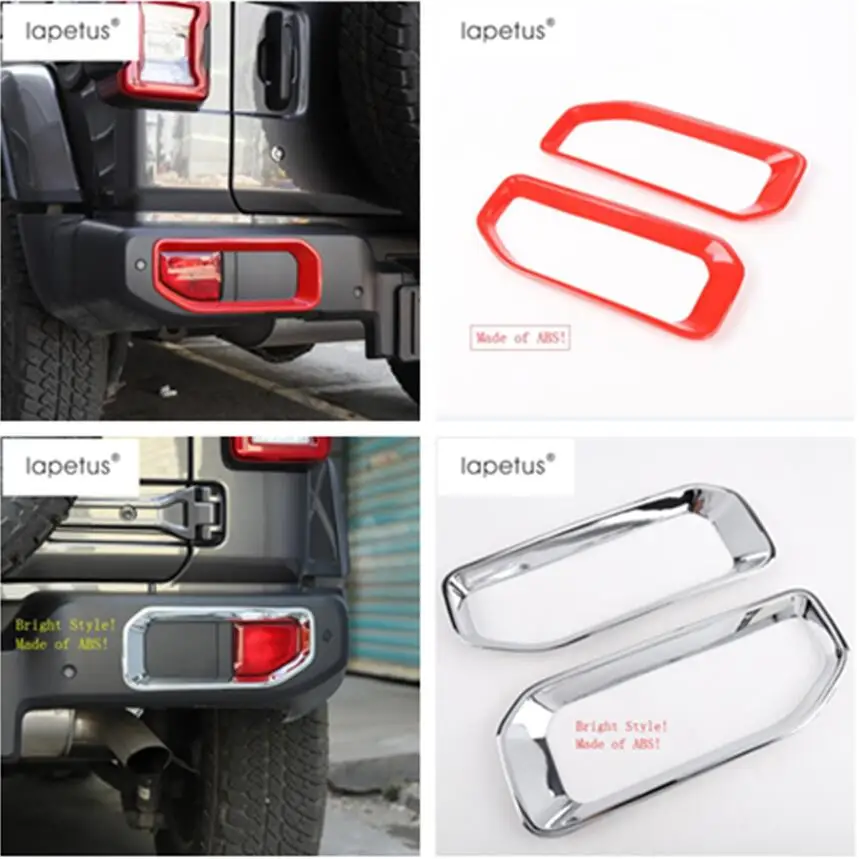 Lapetus Accessories Fit For Jeep Wrangler JL 2018 - 2022 ABS Rear Tail Fog Lights Lamp Molding Cover Kit Trim / Red / Bright
Lapetus Accessories Fit For Jeep Wrangler JL 2018 - 2022 ABS Rear Tail Fog Lights Lamp Molding Cover Kit Trim / Red / Bright