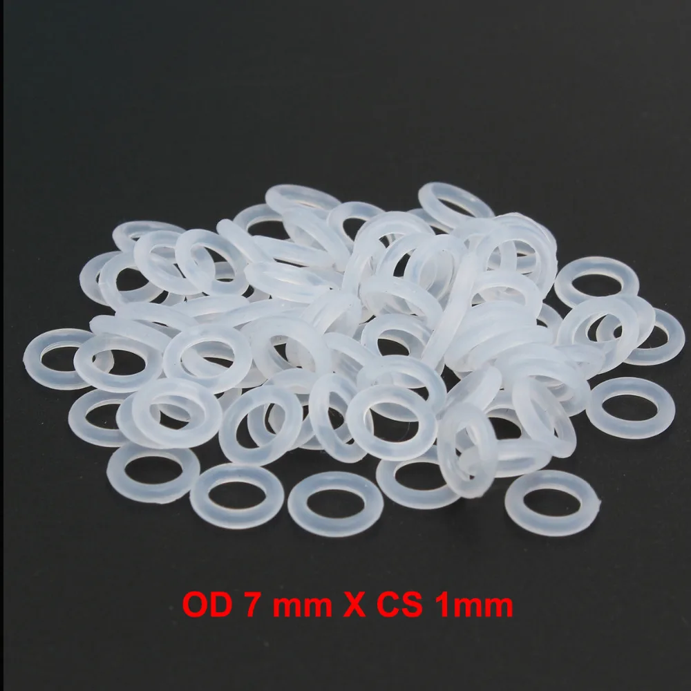 Силиконовое уплотнительное кольцо OD7mm x CS1mm VMQ PVMQ, резиновое уплотнительное кольцо
Силиконовое уплотнительное кольцо OD7mm x CS1mm VMQ PVMQ, резиновое уплотнительное кольцо