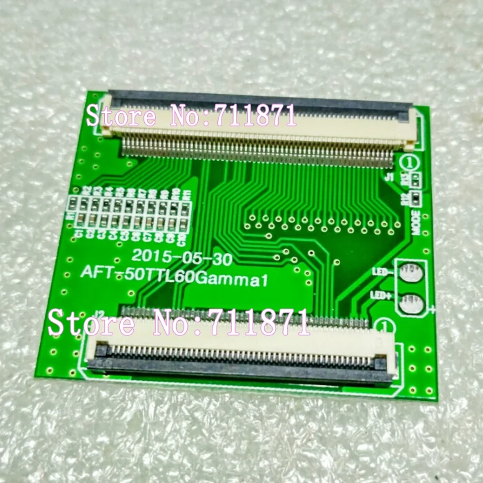 0.5 Pitch 50P TTL 60P Gamma Adapter Pitch 0.5 50P 60P TTL Gamma FPC FFC Adapter Connector AFT TTL 50P GAMMA 60Pin FPC Adapter
0.5 Pitch 50P TTL 60P Gamma Adapter Pitch 0.5 50P 60P TTL Gamma FPC FFC Adapter Connector AFT TTL 50P GAMMA 60Pin FPC Adapter