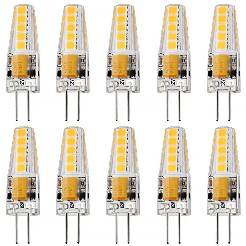 10pcs/lot G4 SMD2835 10leds Led Lampara Replace 30W Halogen Lamp 360 Beam Angle G4 Lamp ampul 12V/220V Warm Cool White Color
10pcs/lot G4 SMD2835 10leds Led Lampara Replace 30W Halogen Lamp 360 Beam Angle G4 Lamp ampul 12V/220V Warm Cool White Color