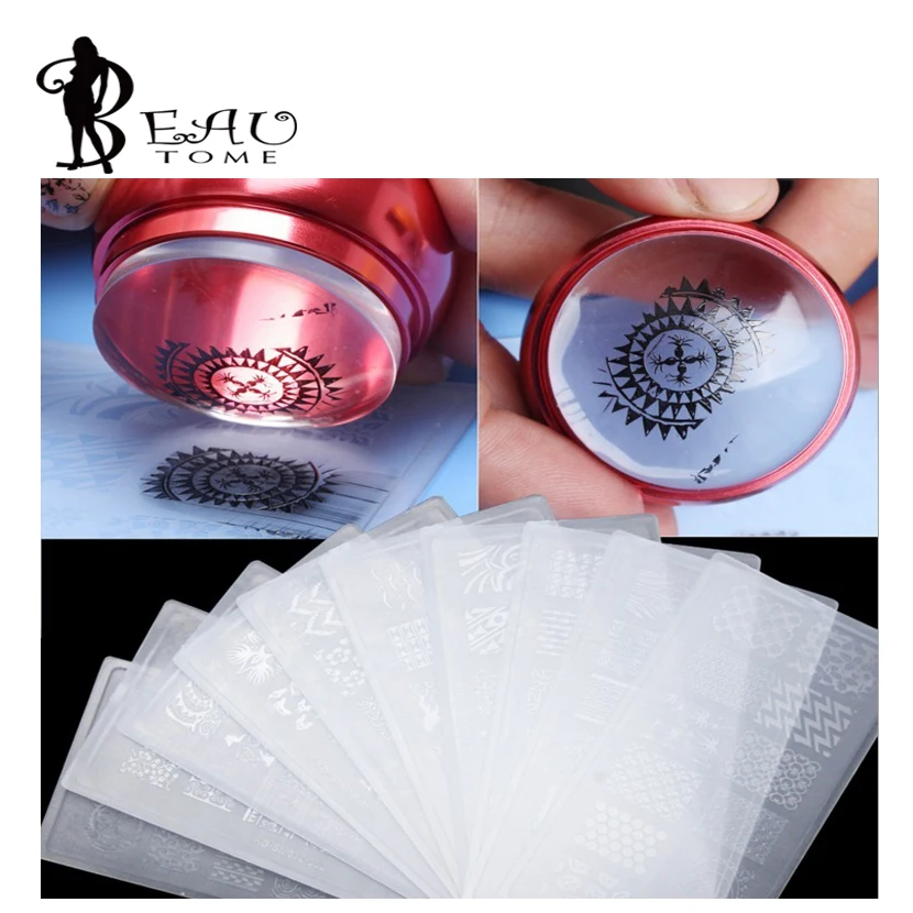 2nd Generation Nail Plates 12.5*6.5cm +1 Stamper Red + 1 Scraper Nail Art Stamping Template Image for Nail Art Decorations
2nd Generation Nail Plates 12.5*6.5cm +1 Stamper Red + 1 Scraper Nail Art Stamping Template Image for Nail Art Decorations