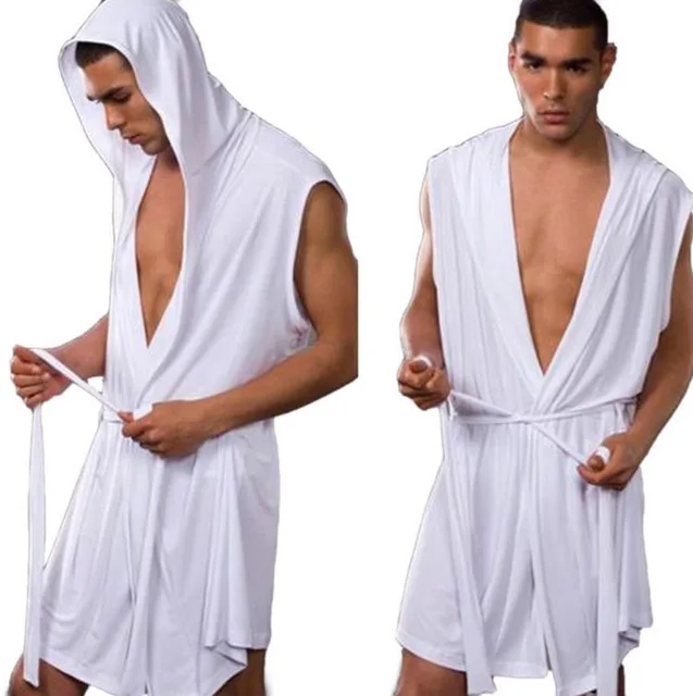 Hot summer dress bath robe men sexy pajamas sleepwear Silk pijama hombre hooded bathrobe men bathing pyjamas 4color no Brief
Hot summer dress bath robe men sexy pajamas sleepwear Silk pijama hombre hooded bathrobe men bathing pyjamas 4color no Brief